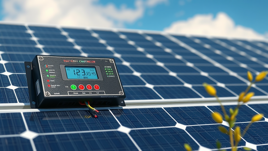 Battery Controller Solar Panel