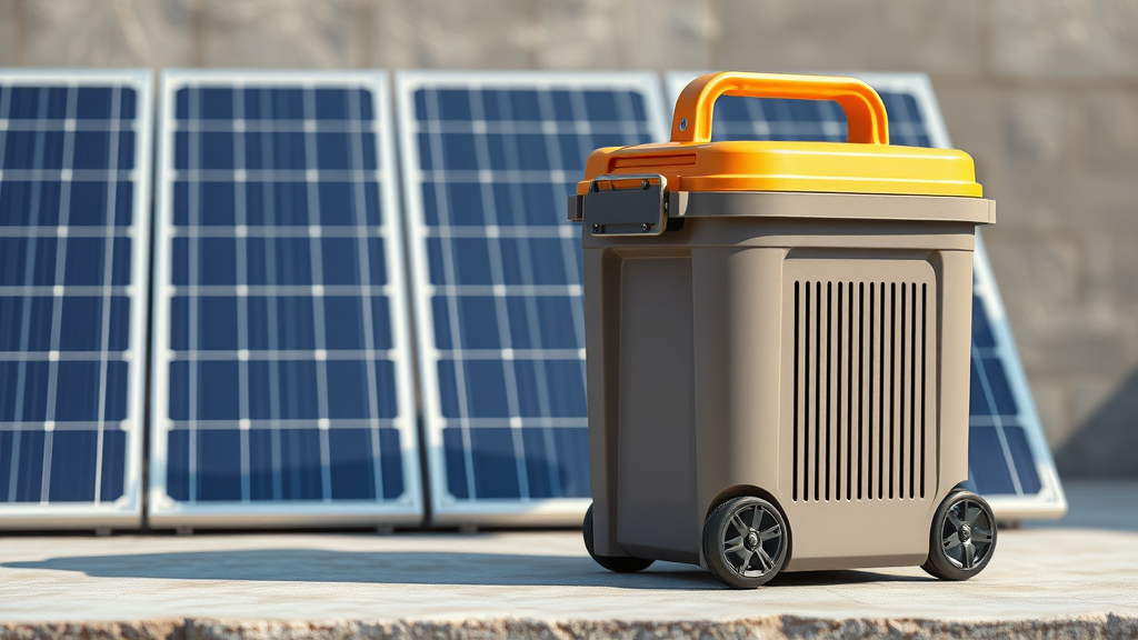 Battery Cooler Solar Panel