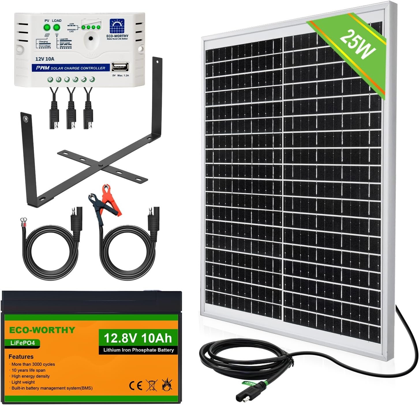 ECO-WORTHY 200W Solar Panel Kit