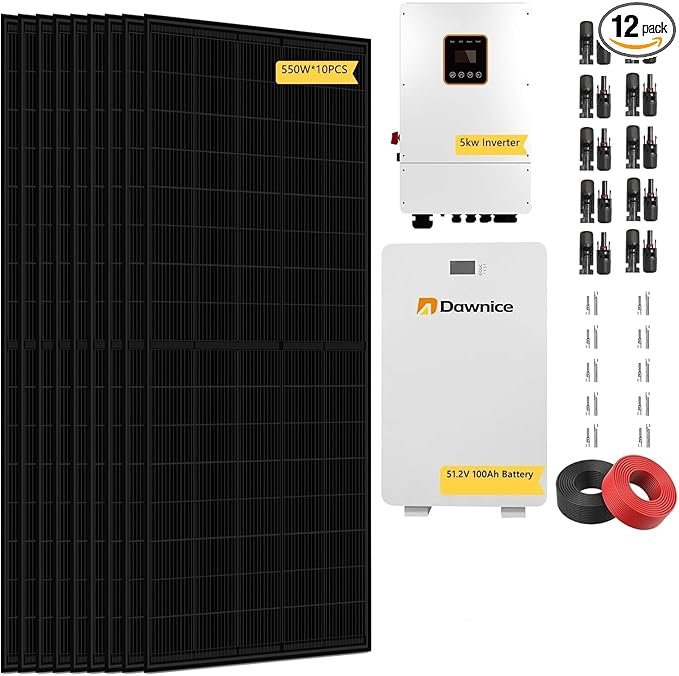 5KW Hybrid Solar System Complete Kit